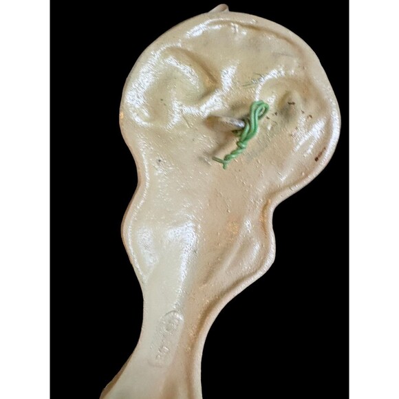 Vintage ROYAL 26” Metal Ladle Spoon Cream Wall Hanging MCM Planter Decor Retro - Picture 7 of 11